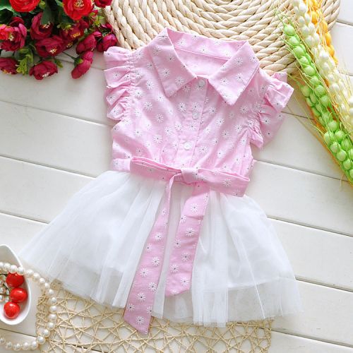 Robes pour fille en Toile de coton - Ref 2044701