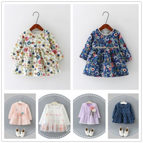 Robes pour fille en Toile de coton - Ref 2044758