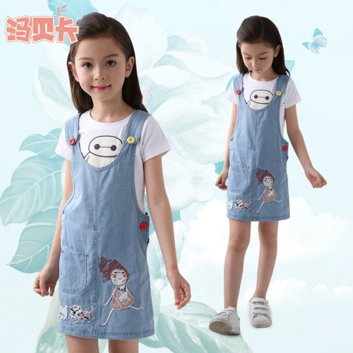 Robes pour fille en toile - Ref 2044813