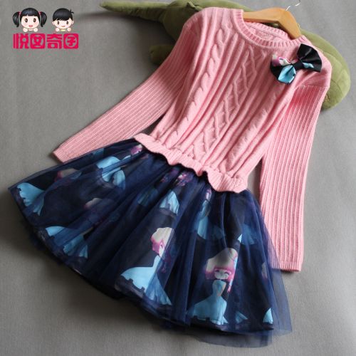 Robes pour fille en mélange - Ref 2044954