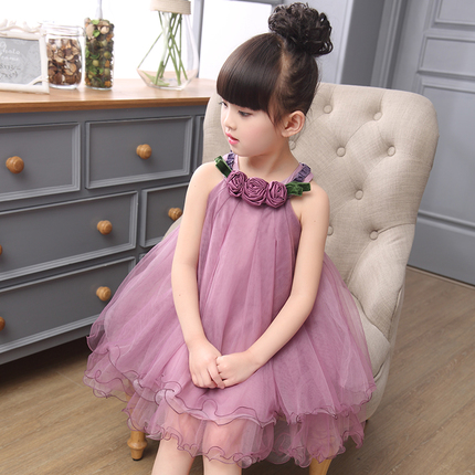 Robes pour fille en Toile de coton - Ref 2044975