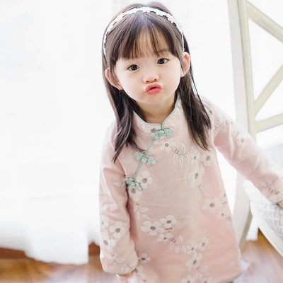 Robes pour fille en Toile de coton - Ref 2045082