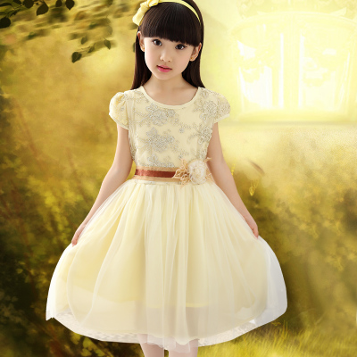 Robes pour fille en Toile de coton - Ref 2045154