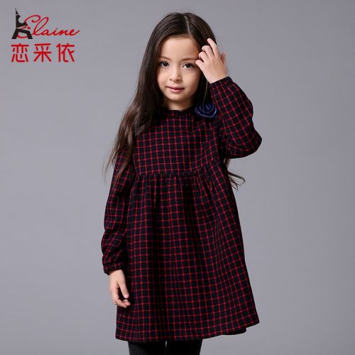 Robes pour fille en Toile de coton - Ref 2045166
