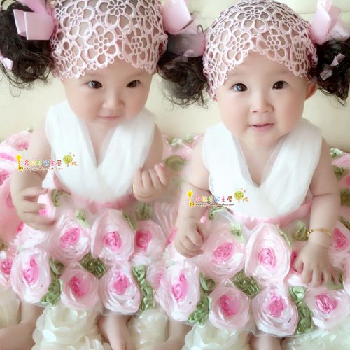 Robes pour fille en Toile de coton - Ref 2045216