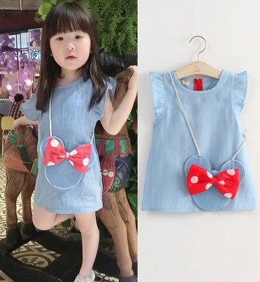 Robes pour fille en toile - Ref 2045325