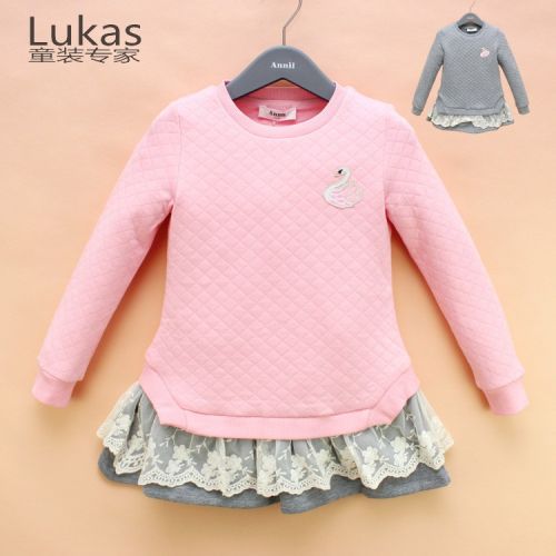 Robes pour fille ANNIL en mélange - Ref 2045361