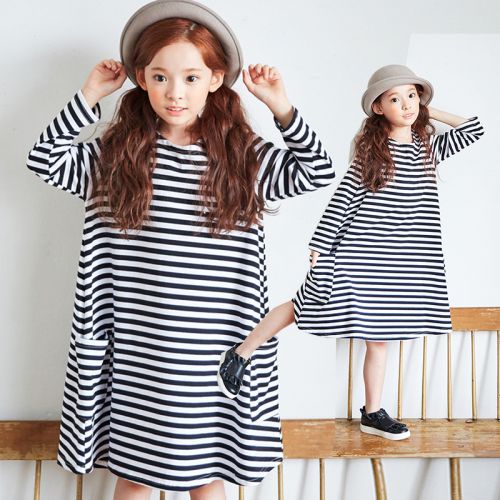 Robes pour fille en Toile de coton - Ref 2045503