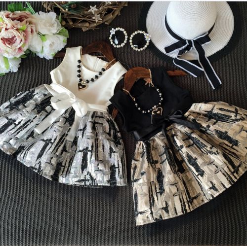 Robes pour fille en Toile de coton - Ref 2045586