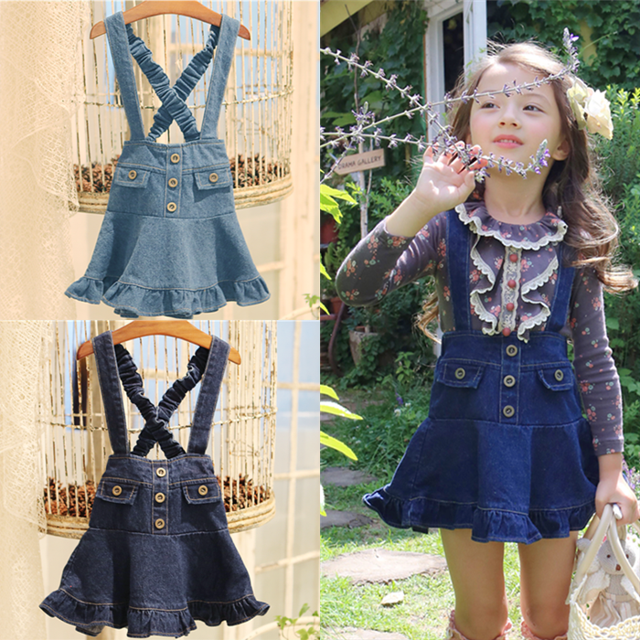 Robes pour fille en toile - Ref 2045635