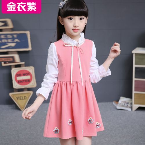 Robes pour fille en Toile de coton - Ref 2045650