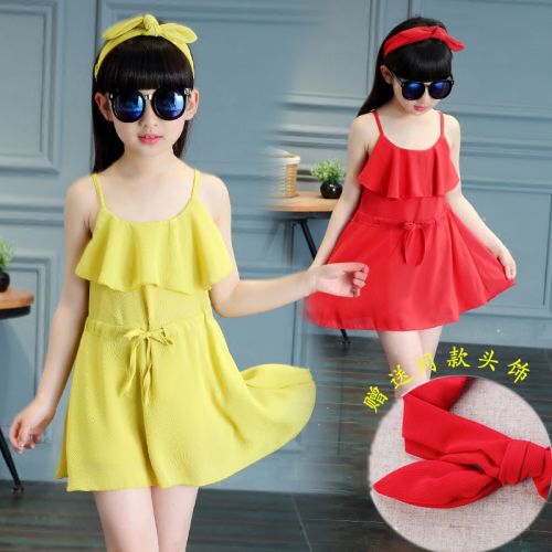 Robes pour fille en mousseline de soie - Ref 2045717