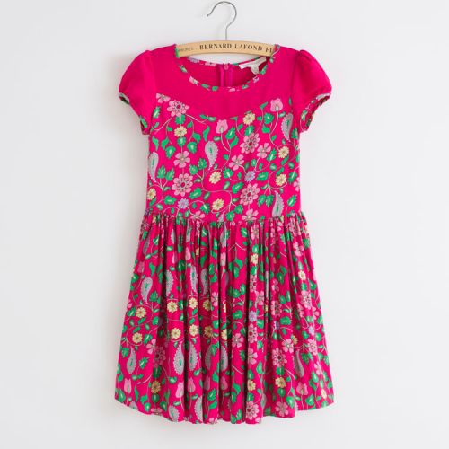 Robes pour fille en Toile de coton - Ref 2045774