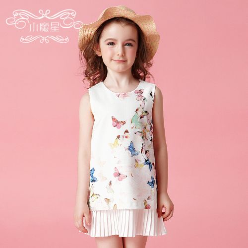 Robes pour fille LUCKY EYE en polyester - Ref 2045821