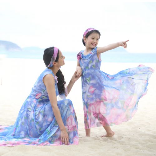 Robes pour fille en Toile de coton - Ref 2045833