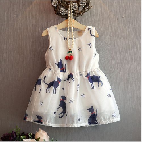 Robes pour fille en Toile de coton - Ref 2045908