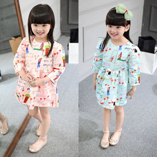 Robes pour fille en Toile de coton - Ref 2046025