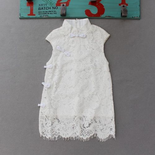 Robes pour fille en Toile de coton - Ref 2046046