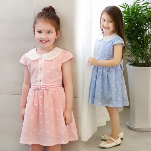 Robes pour fille en Toile de coton - Ref 2046054