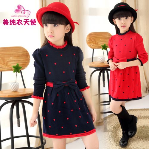 Robes pour fille en laine - Ref 2046092