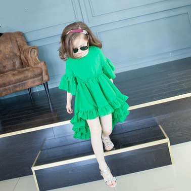Robes pour fille DOUBAO en Toile de coton - Ref 2046123