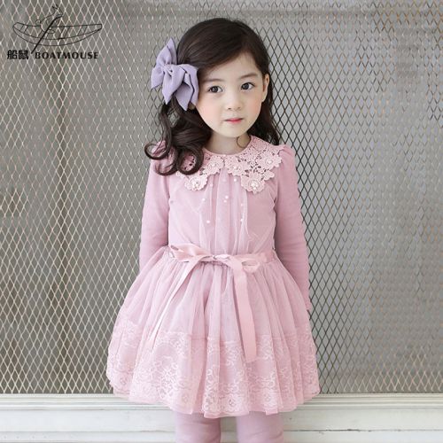Robes pour fille BOATMOUSE en mélange - Ref 2046190