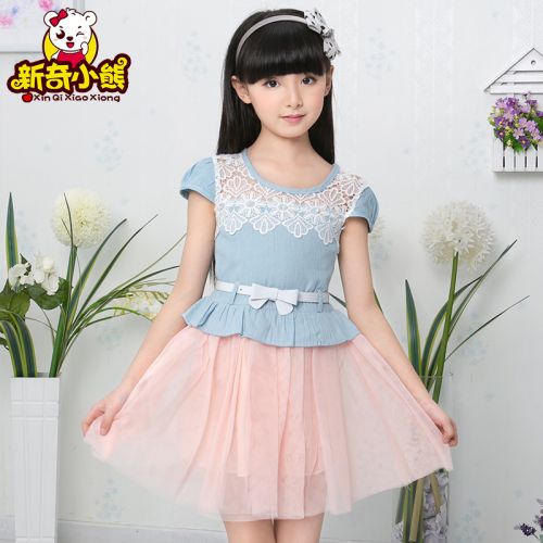 Robes pour fille en toile - Ref 2046256