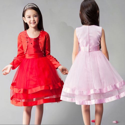 Robes pour fille en polyester - Ref 2046264