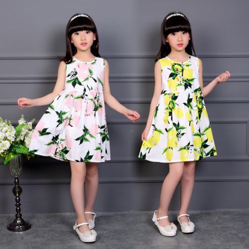 Robes pour fille en mousseline de soie - Ref 2046266