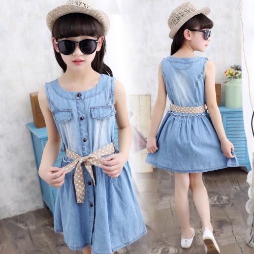 Robes pour fille en toile - Ref 2046286
