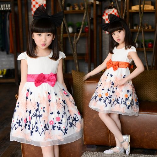 Robes pour fille en Toile de coton - Ref 2046395