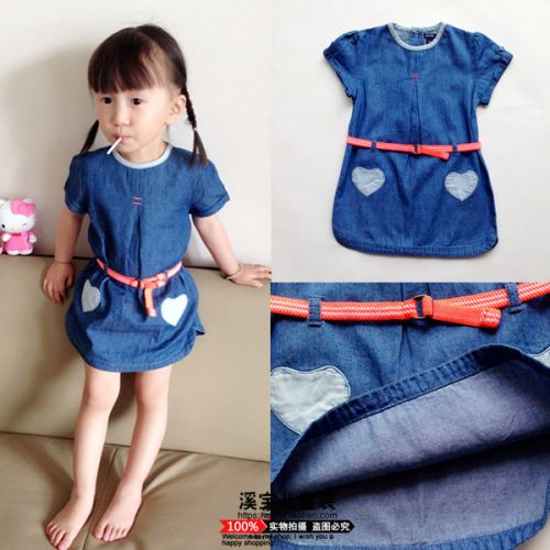 Robes pour fille en toile - Ref 2046408