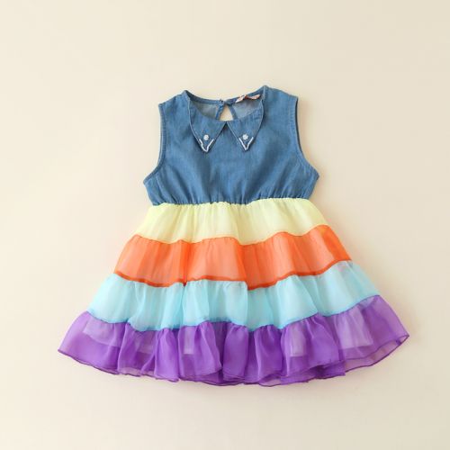 Robes pour fille en toile - Ref 2046471