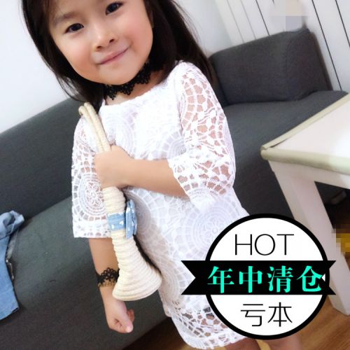 Robes pour fille en mousseline de soie - Ref 2046533