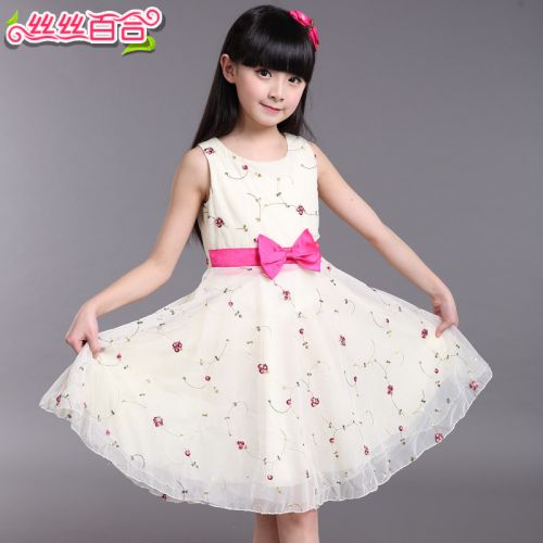 Robes pour fille en Toile de coton - Ref 2046591
