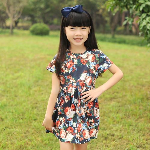 Robes pour fille en coton - Ref 2046761