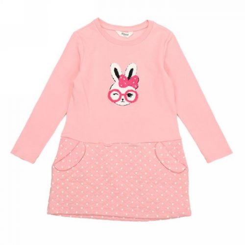 Robes pour fille ANNIL en Toile de coton - Ref 2046790