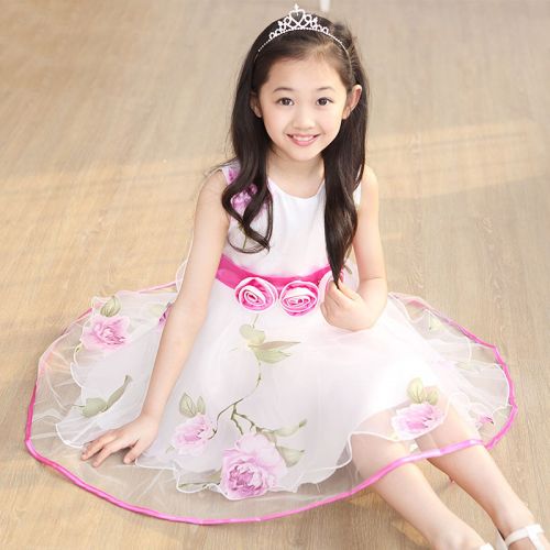 Robes pour fille en soie - Ref 2046796