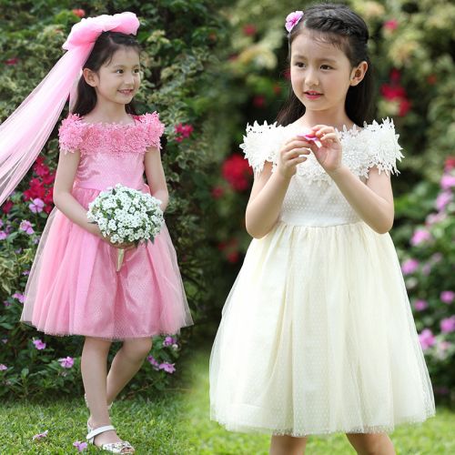Robes pour fille en Toile de coton - Ref 2046840