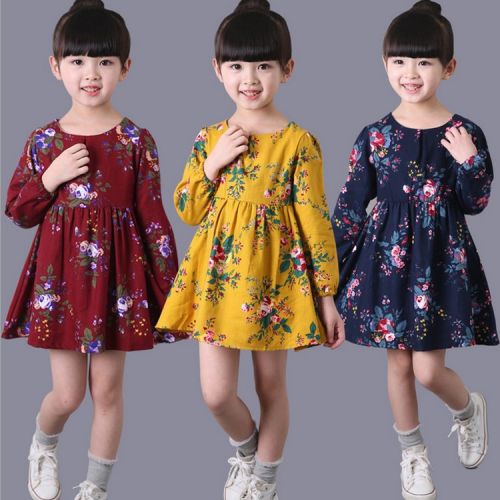 Robes pour fille en coton - Ref 2047077