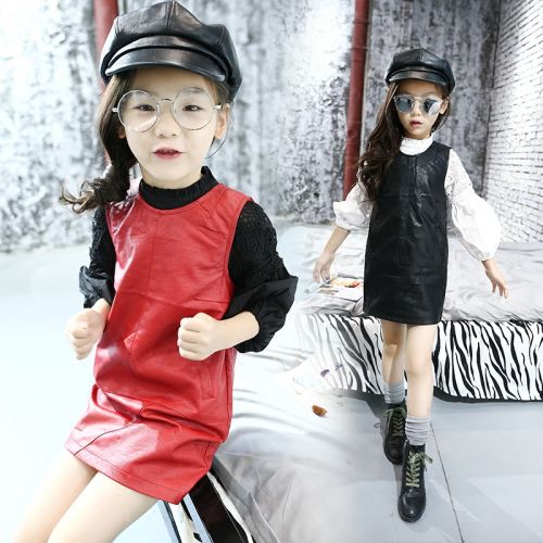 Robes pour fille en cuir - Ref 2047079