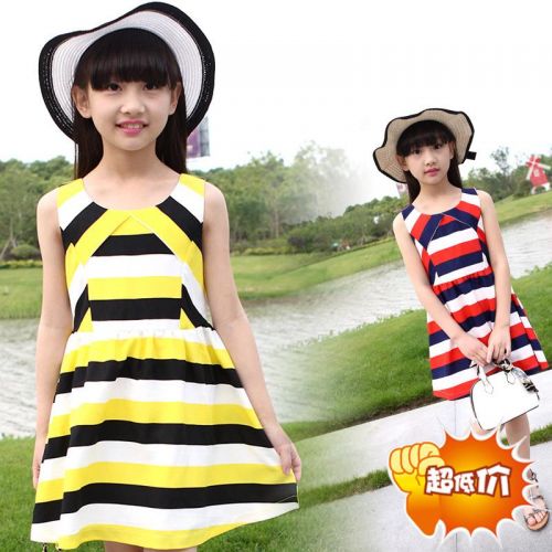 Robes pour fille en Toile de coton - Ref 2047125