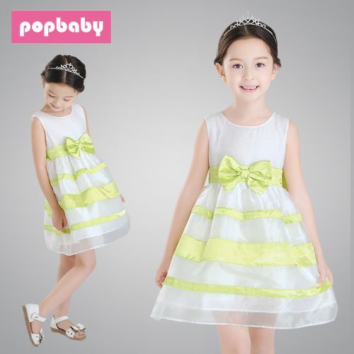 Robes pour fille POPBABY en Toile de coton - Ref 2047130