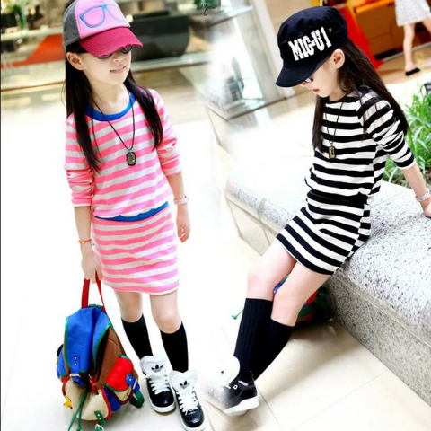 Robes pour fille en mousseline de soie - Ref 2047144