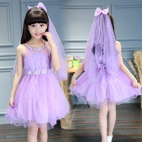 Robes pour fille MENGKA BEAR en Toile de coton - Ref 2047192