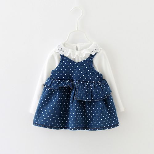 Robes pour fille en Toile de coton - Ref 2047235
