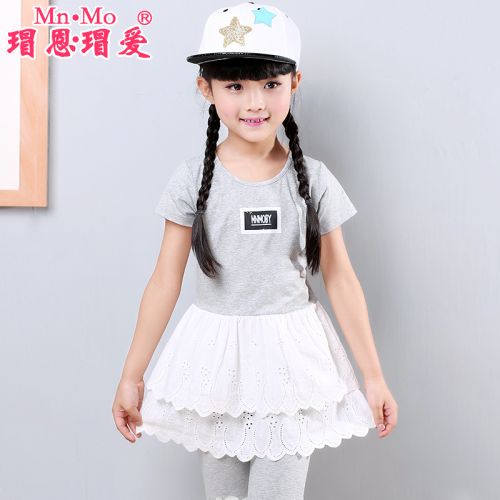 Robes pour fille MNMO en Toile de coton - Ref 2047307