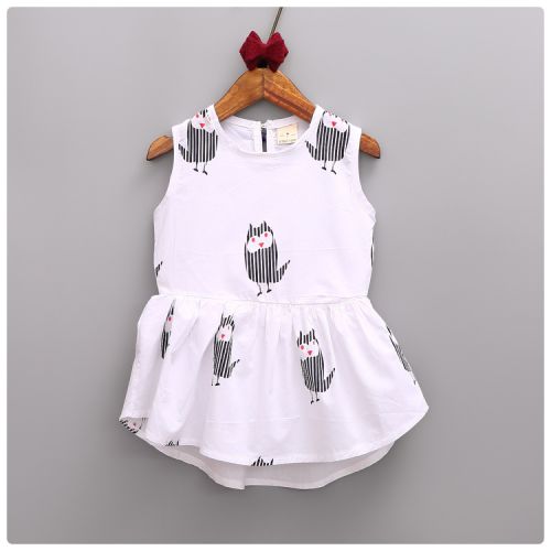 Robes pour fille en Toile de coton - Ref 2047685