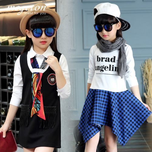 Robes pour fille MEGETON en Toile de coton - Ref 2047701