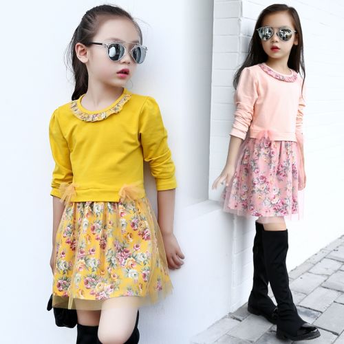 Robes pour fille en Toile de coton - Ref 2047723